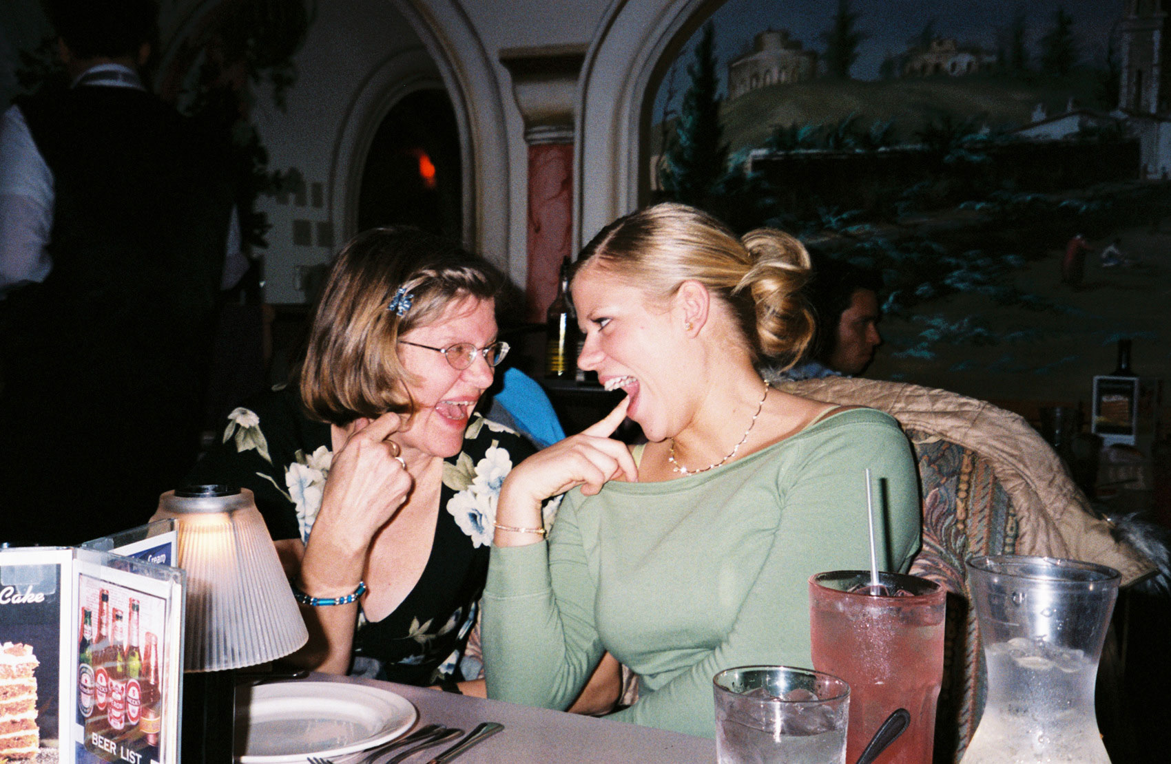 Linda and Kim are wild